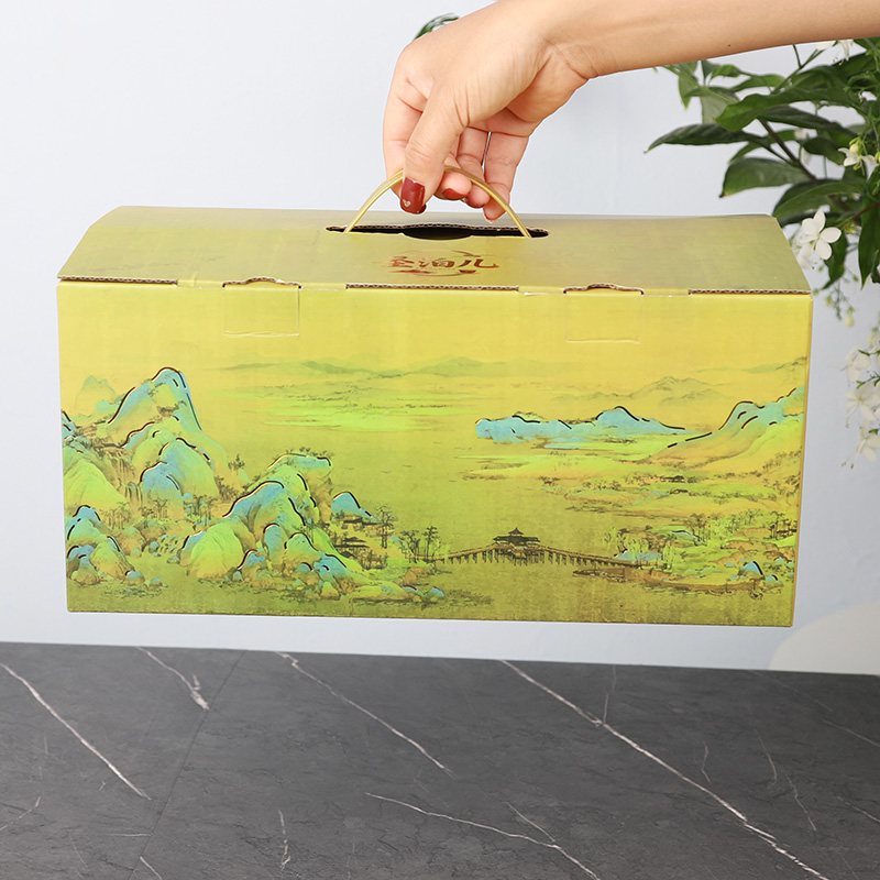 A Thousand Li of Rivers & Mountains Seven-Piece Set - Color Handles view 2