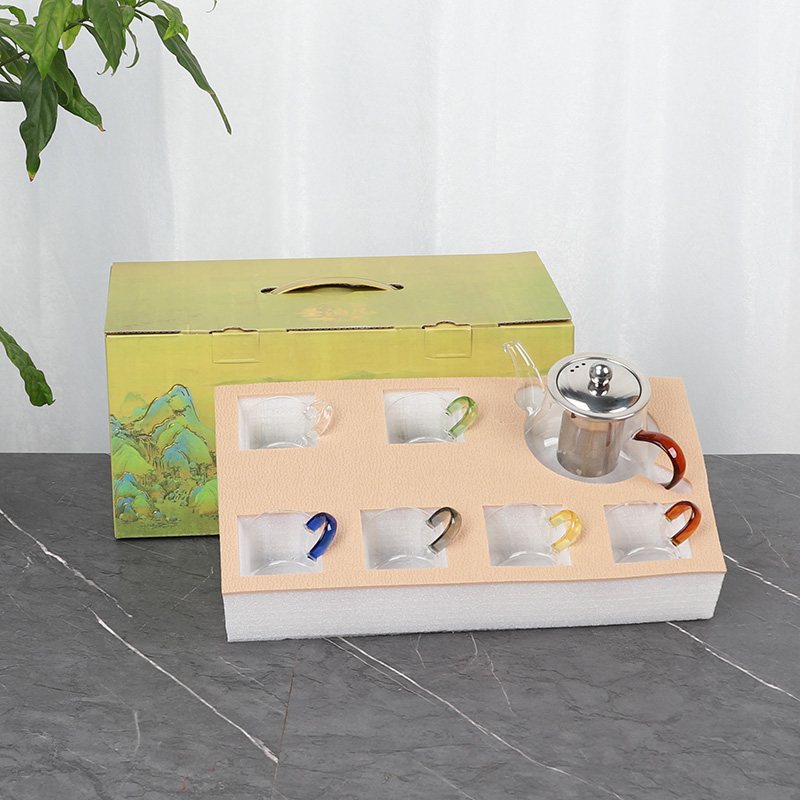 A Thousand Li of Rivers & Mountains Seven-Piece Set - Color Handles view 3