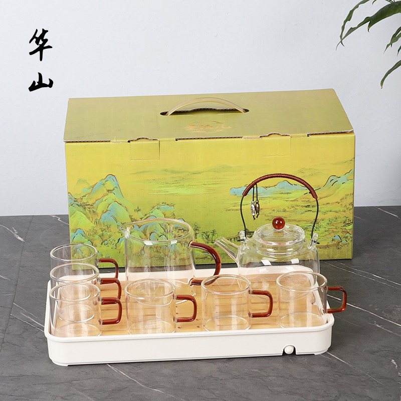 Rivers & Mountains - Mount Hua Tea Set view 2