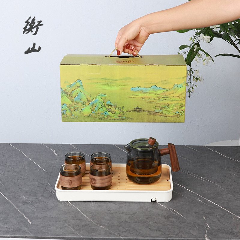 Rivers & Mountains - Mount Heng Tea Set