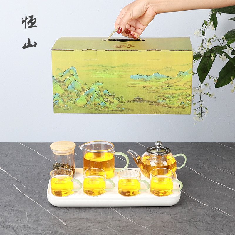 Rivers & Mountains - Northern Mount Heng Tea Set view 2