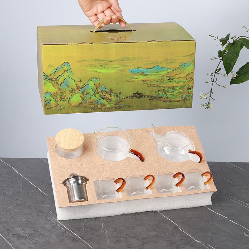 Rivers & Mountains - Northern Mount Heng Tea Set view 3