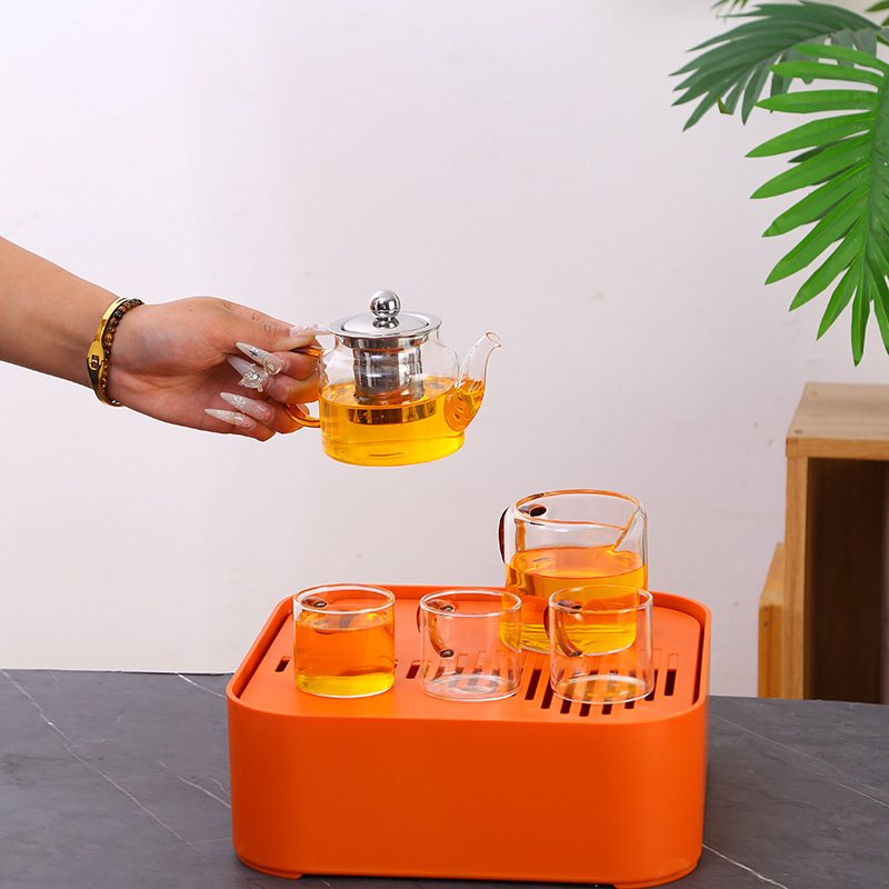 Travel Case Five Blessings Tea Set
