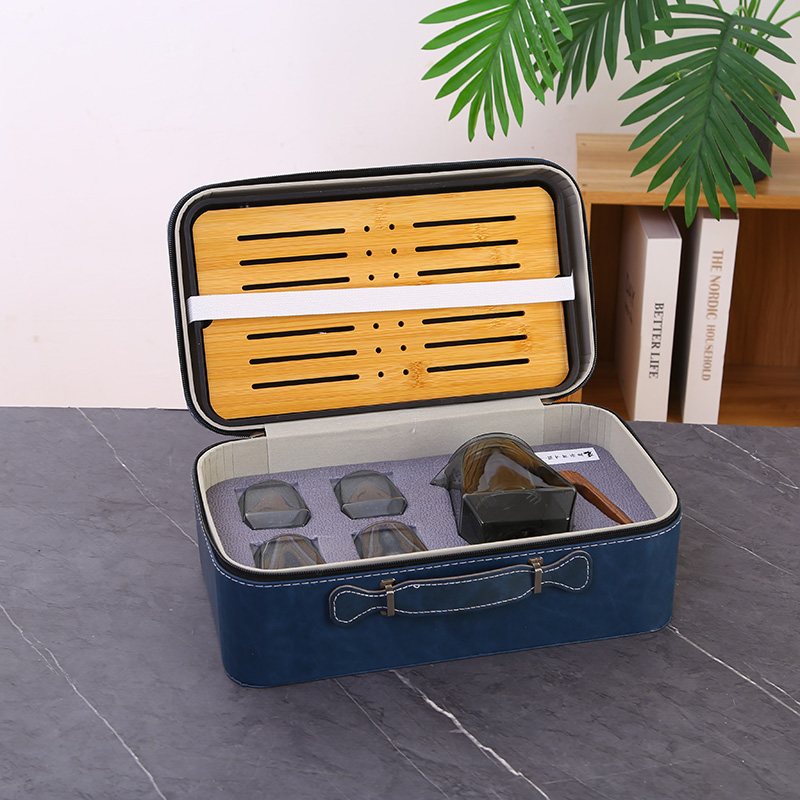 No.2 Leather Case Mountain-View Seven-Piece Set view 2