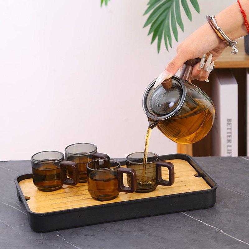 No.2 Leather Case Yanxie Teapot Set