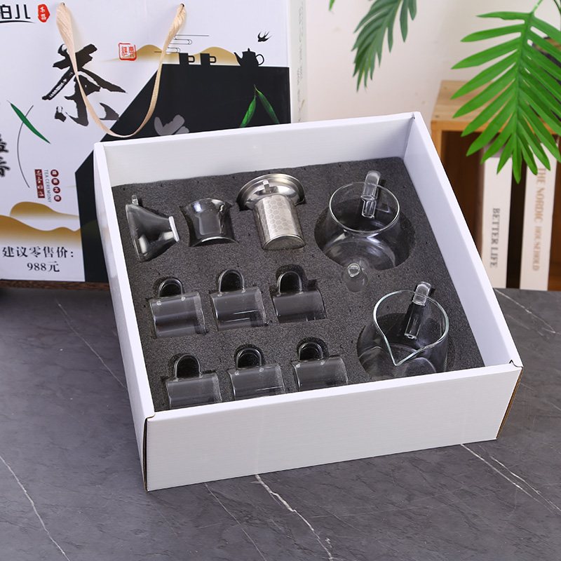 Black Tea Ceremony Nine-Piece Set view 2