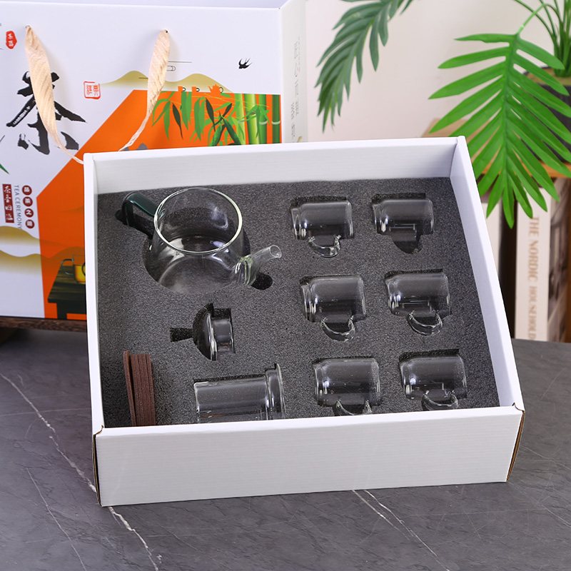 Orange Tea Ceremony Eight-Piece Set view 2
