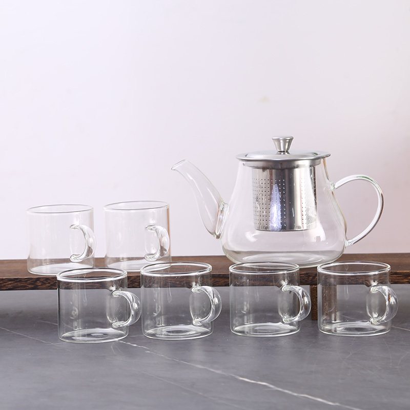 Biuidea Seven-Piece Tea Set - Classic Clear