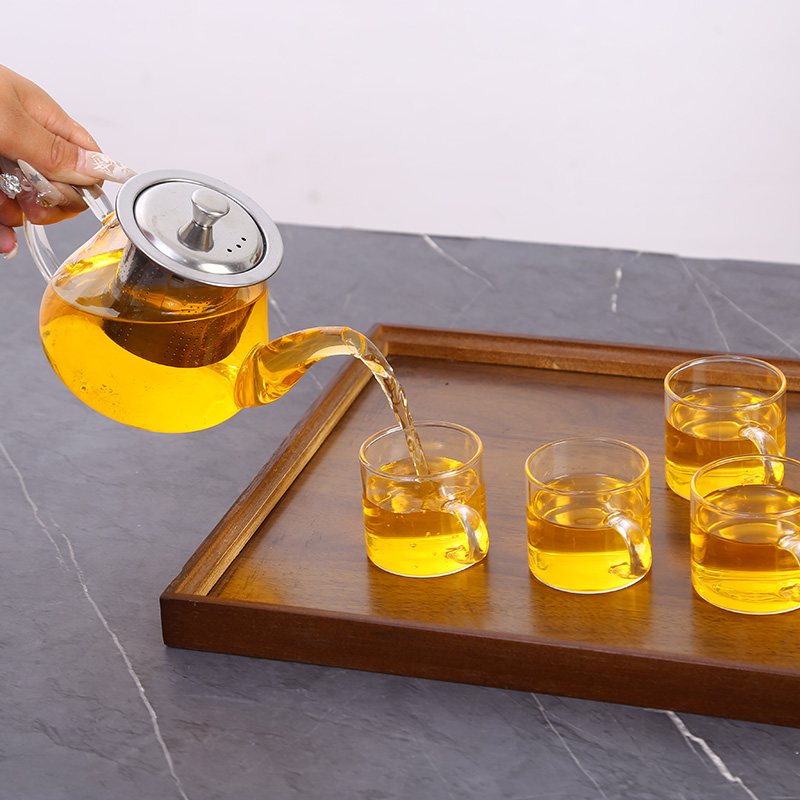 Biuidea Seven-Piece Tea Set - Midnight Black