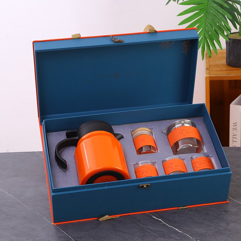 Persimmon Blessing Six-Piece Vacuum Pot Set view 2