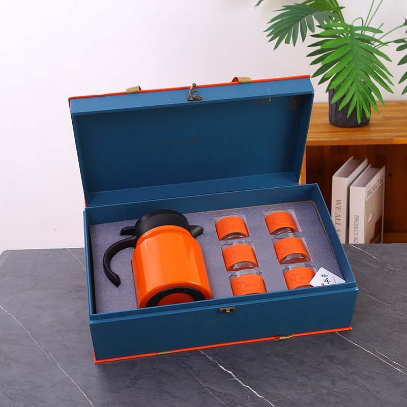 Persimmon Blessing Seven-Piece Vacuum Pot Set view 2