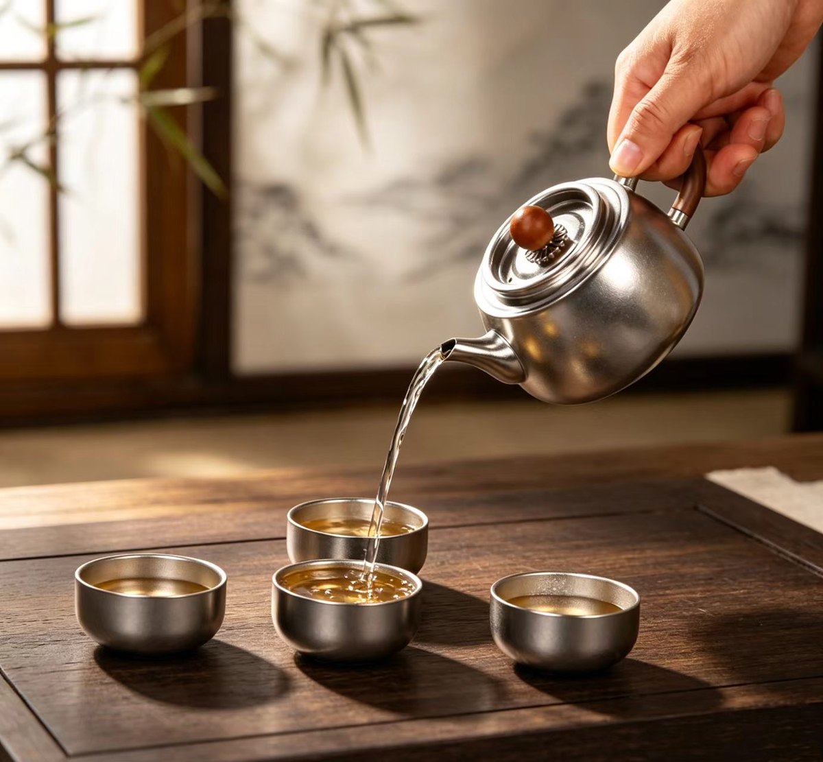 Titanium Tea Ware
