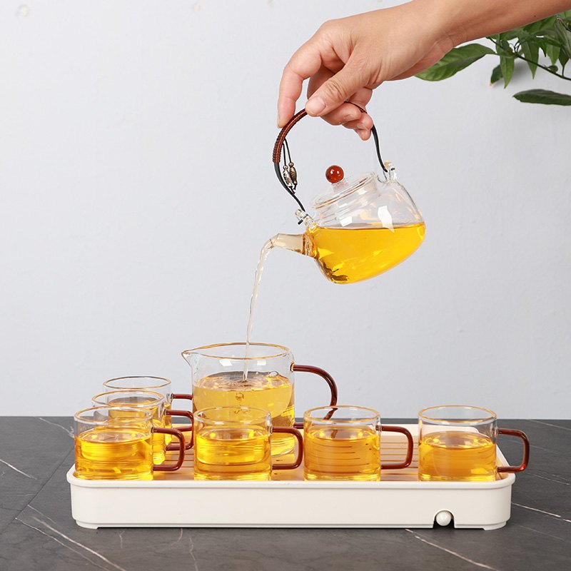 Export packaged glass tea gift set